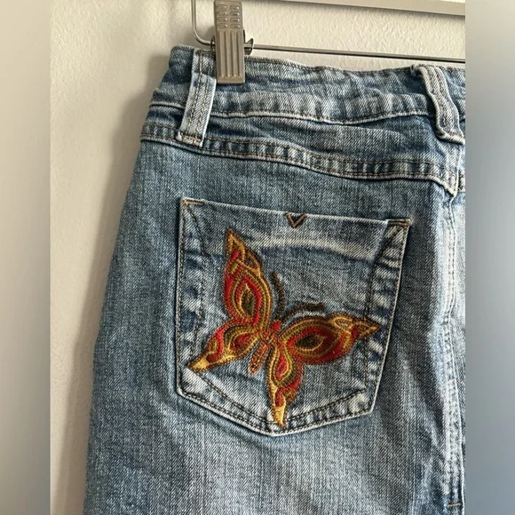 Y2K no boundaries denim skirt 3 - Picture 5 of 7